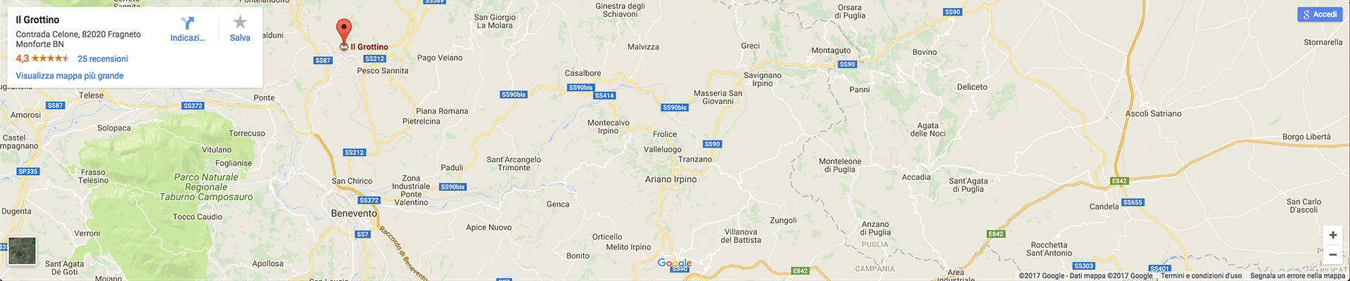 Clicca per attivare la mappa